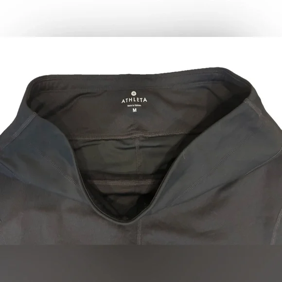 Athleta Powder Peak Tight Leggings Size Medium Black - Picture 4 of 5